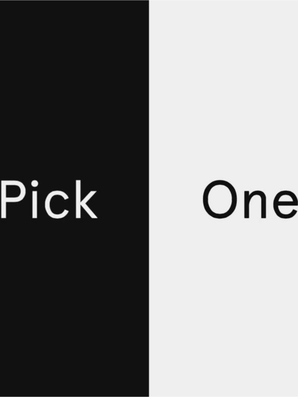 Pick One live showπ unlistedπ